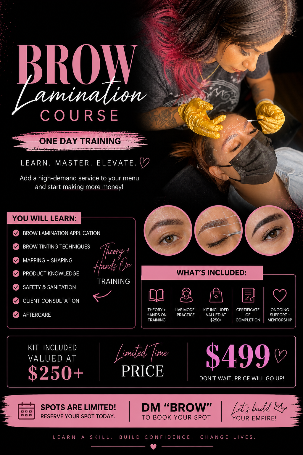 Brow Lamination Course